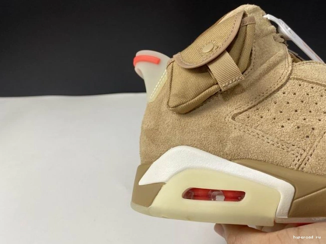 Travis Scott Khaki Air 6 Retro Jordan DH0690-200 British 1003